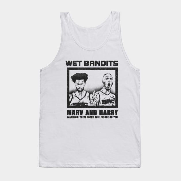 Wet Bandits Of Sactown Tank Top by PinkSushi